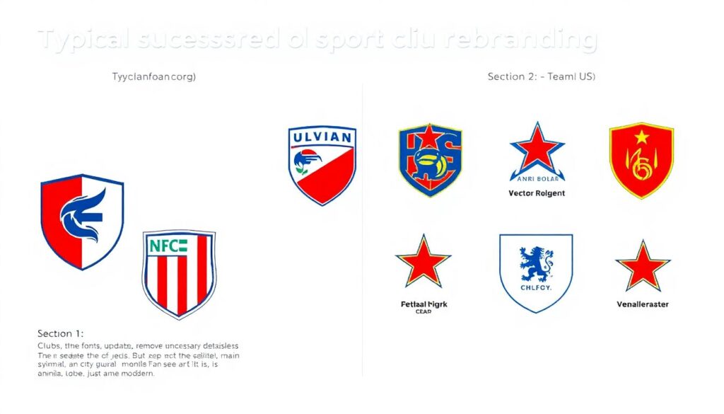 Как менялись клубные цвета, эмблема и форма: визуальная история бренда клуба - иллюстрация