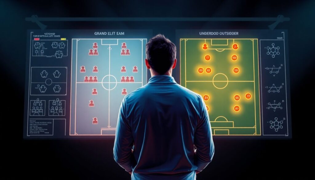 Тактический разбор: как клуб играет против сильных соперников и против аутсайдеров — в чём разница - иллюстрация