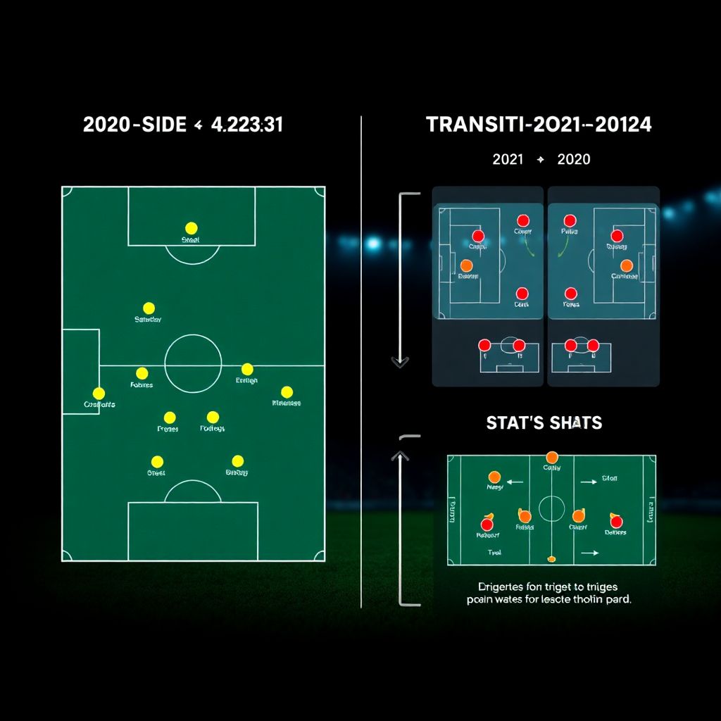 Как изменилась игра клуба за 5 лет: тактика и ключевые трансформации