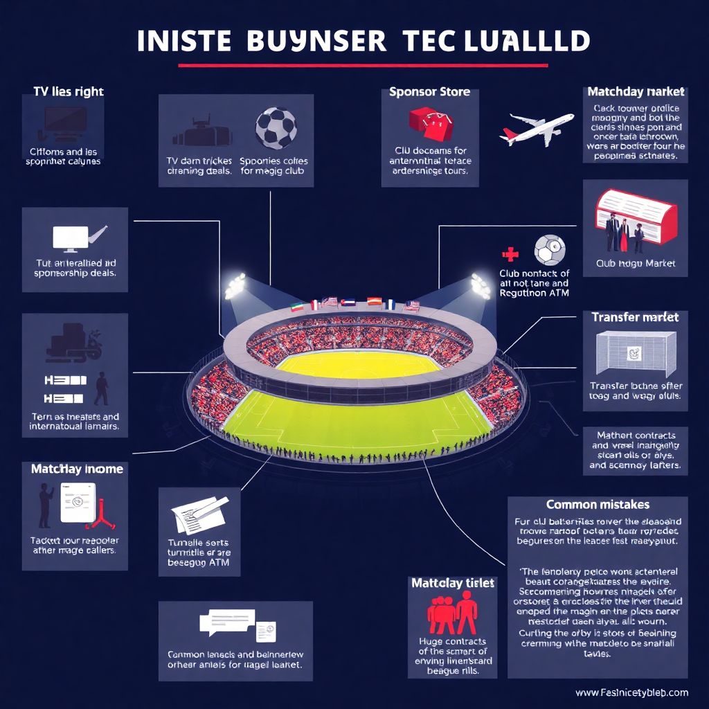 Экономика футбольного клуба: откуда берутся деньги и как это влияет на трансферы