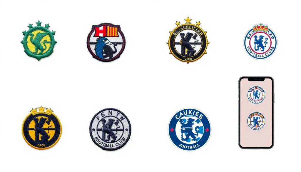 История клубной эмблемы и цветов: как менялся визуальный стиль любимого клуба - иллюстрация